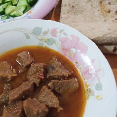 A picture of Beef Qorma.