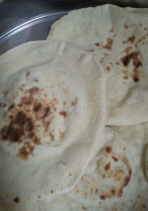 صورة لوصفة الخبز العربي
