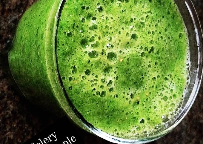 Recipe of Super Quick Homemade Green detox smoothie