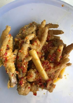 Foto resep Ceker setan gurih empuk 😋