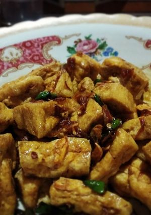Foto resep Simple tahu kecap manis pedas sederhana
