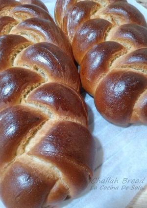 Una foto de Challah bread
