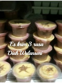Foto resep Es krim 3 rasa