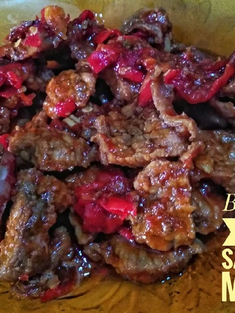 Cara Gampang Membuat Resep Besengek daging sapi cabe merah Anti Ribet, Lezat