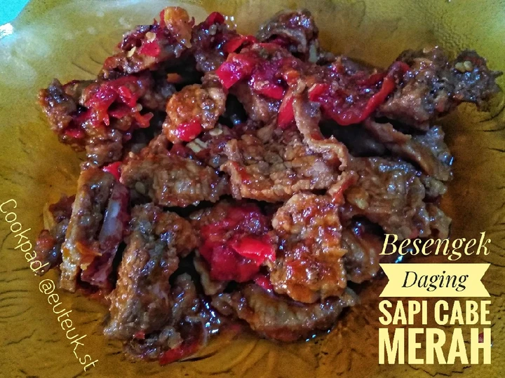 Cara Gampang Membuat Resep Besengek daging sapi cabe merah Anti Ribet, Lezat