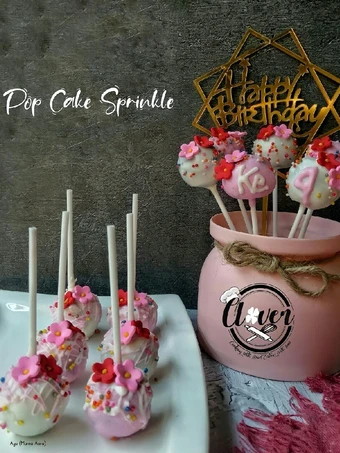 Cara Gampang Membikin Resep Pop Cake Sprinkle yang Uenak Anti Ribet, Bisa Manjain Lidah