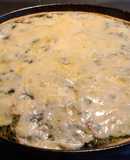 Tarta de espinacas a la crema