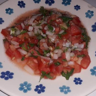 Pico e` gallo Receta de jennifer Alberti- Cookpad