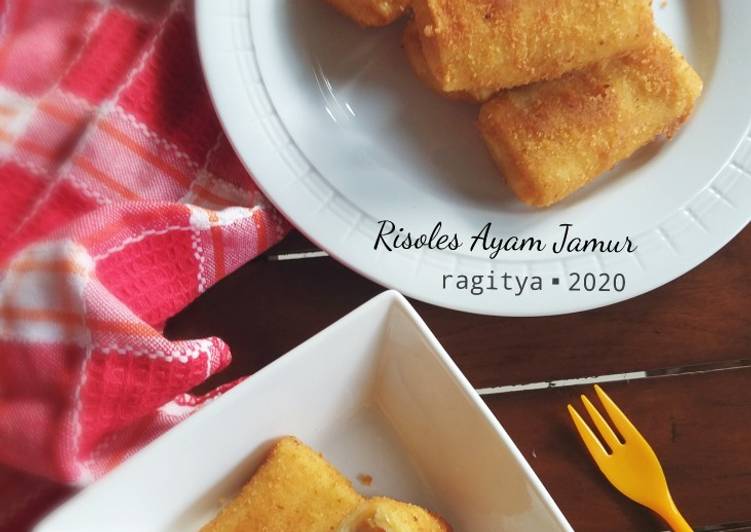Resep Risoles Ayam Jamur, Lezat Sekali