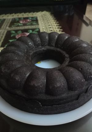 Foto resep Bolu Ketam Item filling keju
