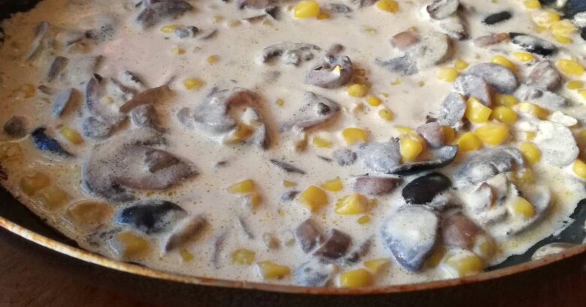 Salsa De Champiñones Con Leche Salsa de champiñones con crema de leche - 293 recetas caseras- Cookpad