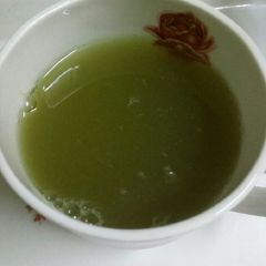 A picture of Leftover Palak juice.
