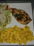 Pechugas de pollo al cilantro