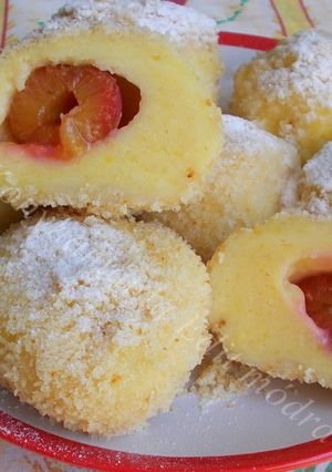 Szilvás gombóc recept fotója