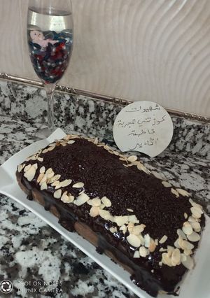 صورة لوصفة كيك بدانيت شوكولاته