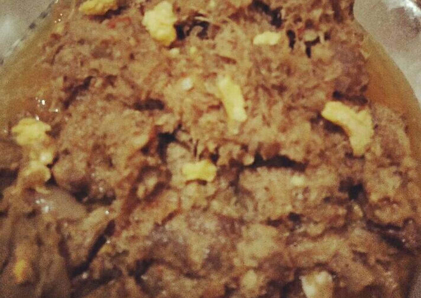 Daging rendang telur asin ketofriendly
