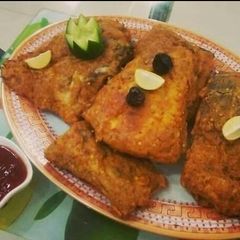 A picture of Lahori Fried Fish😋🐟.