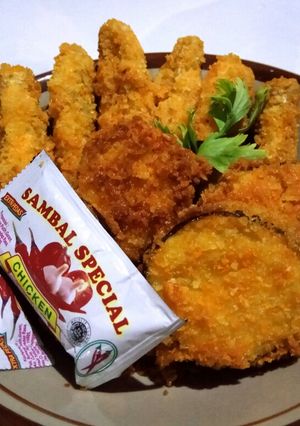 Foto resep Terong Tempe Crispy