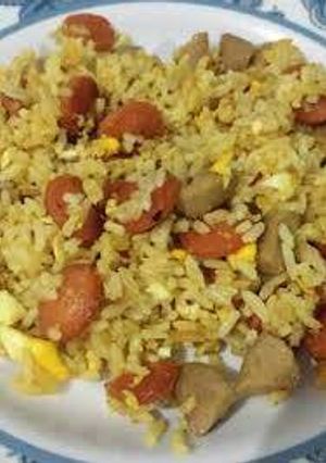Foto resep Nasi goreng sosis