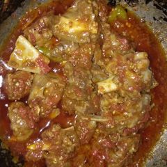 Mutton kharahi A picture of Mutton kharahi.
