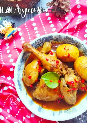 Foto resep (668) Gulai Ayam & Telur Bumbu Instan