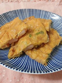 蝦仁烘蛋 的食譜成品照片