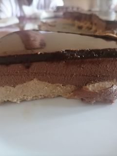 Una foto de Tarta mousse de chocolate y mascarpone La juani de Ana Sevilla
