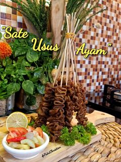 Foto resep Sate usus ayam