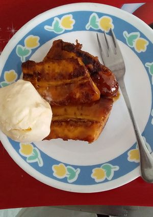 Una foto de Plátanos Flameados