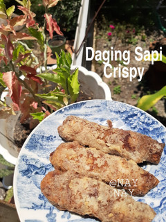 Foto resep Daging Sapi Crispy (Cuma 2 bahan)