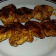 Brochetas de pollo a la plancha con salsa teriyaki