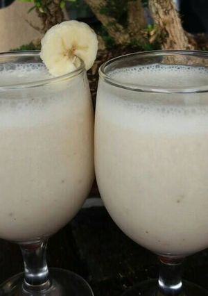 Foto resep Yogurt Banana milkshake