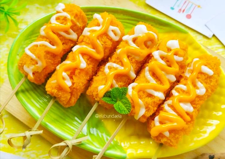 Bagaimana Membuat Corndog Sosis Anti Gagal