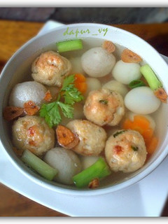 Foto resep SUP bakso TAHU goreng super simple