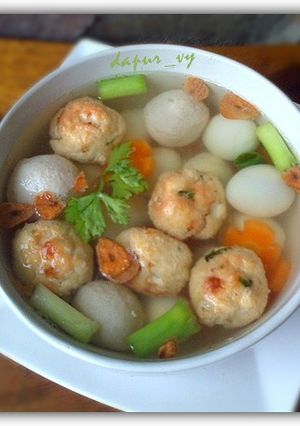 Foto resep SUP bakso TAHU goreng super simple