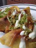 Empanadas🥟 rellenas de berenjena🍆🌰 y "queso🧀"