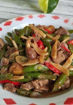 Foto resep Tumis Buncis Hati Ampela Ayam