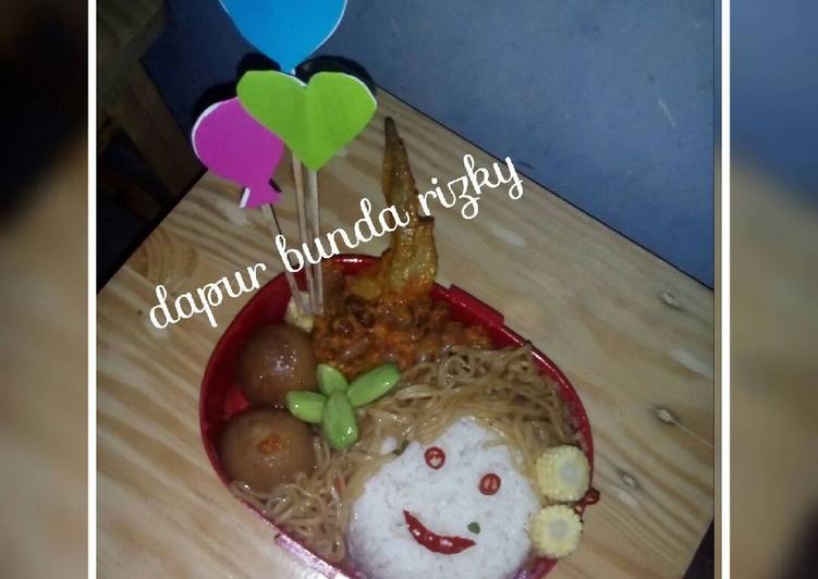 Bahan-bahan Bento ultah yang lezat dan Mudah Dibuat