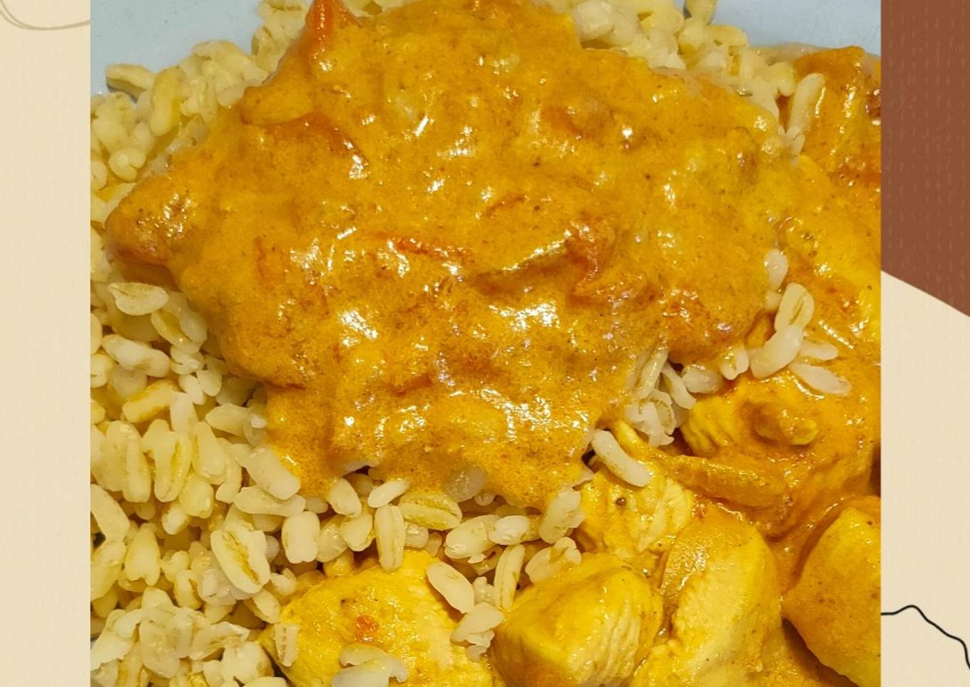 Poulet coco Curry au cookeo