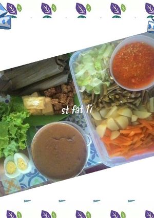 Foto resep Gado-gado no ribet....😍😍
