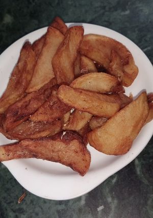फ्राई आलू चाट (Fry aloo chaat recipe in hindi) रेसिपी मुख्य फोटो