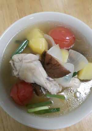 รูปของ ซุปไก่มันฝรั่ง