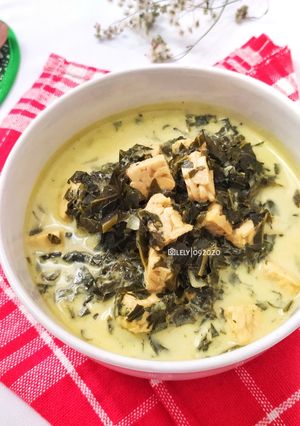 Foto resep Daun Pepaya Jepang Masak Santan