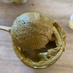 A picture of Pistachio nut butter 🌰.