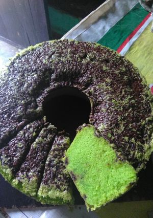 Foto resep Bolu santan pandan panggang, lembuuuuuuut,,
