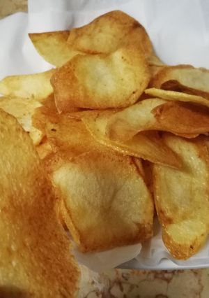 صورة لوصفة أجمل بطاطس مقرمشه بيتية