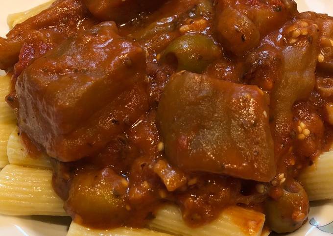 Crockpot Eggplant šCaponata