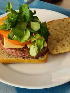 Une photo de Burger Auvergnat au st nectaire