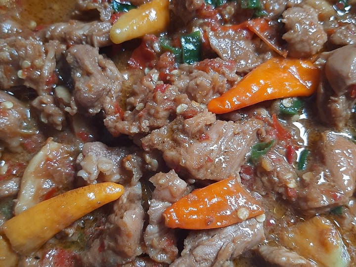 Cara Memasak Oseng mercon daging sapi Menu Enak