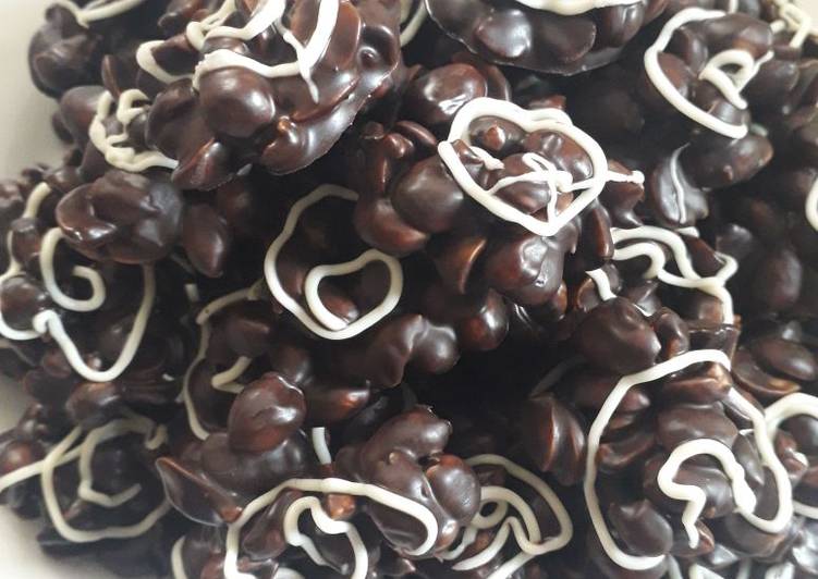 Kacang coklat simple